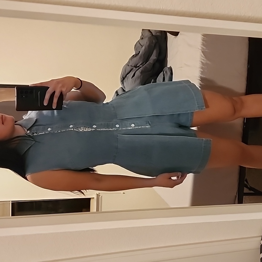 Ryder denim romper